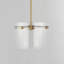 Luminaire suspendu cylindrique 1 lumière DEL Maija-1435323134