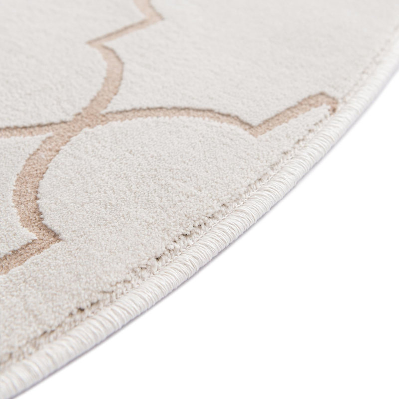 Teydgha Jill Zarin Lincoln Center Uptown Rug, Round 5'3"