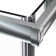 34" W X 34" D X 72" H Framed Square Shower Enclosure With Base