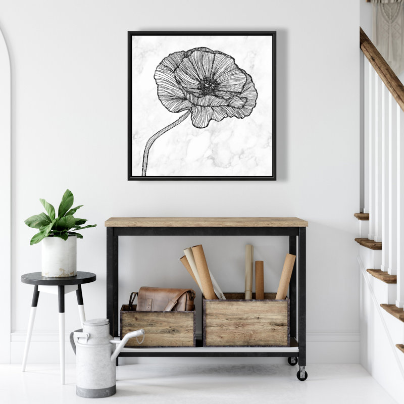 " Bright Poppy Flower "