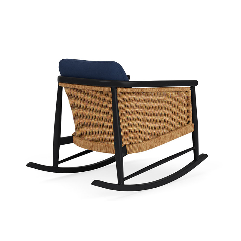 Galloway Outdoor Rocker Chair, Sandberg Navy