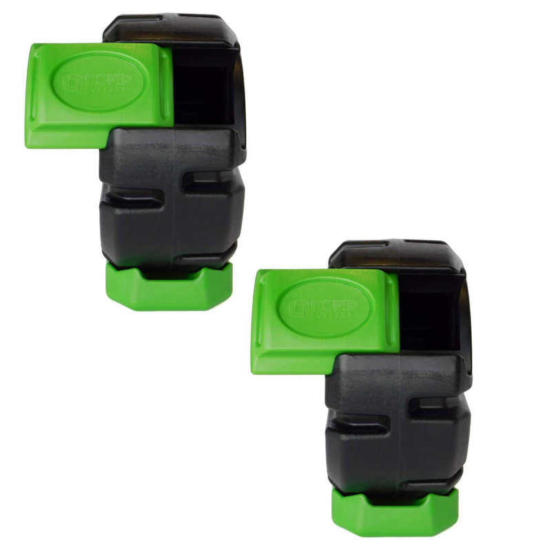 Poubelle à composteur à roulettes FCMP, Vert