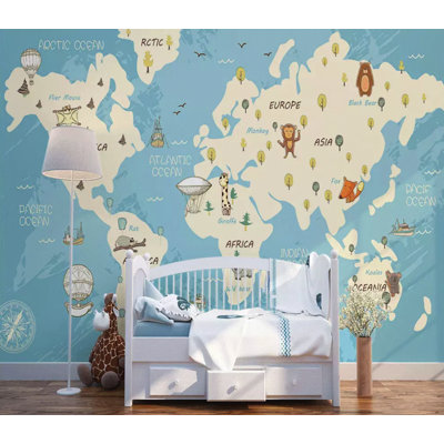 Peel & Stick Animal Print;Single Image Wall Mural