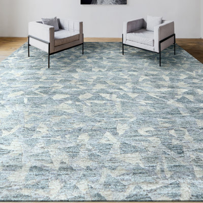 Tapis multicolore de haute qualité noué à la main
