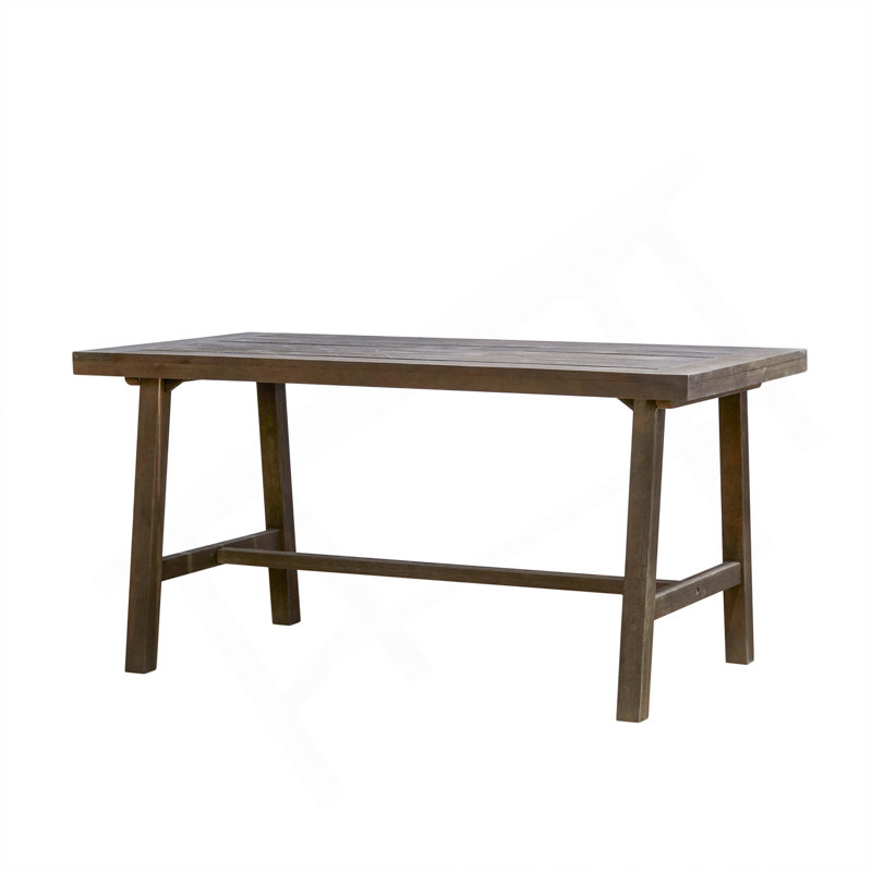 Table de salle à manger Miami, Gris délavé