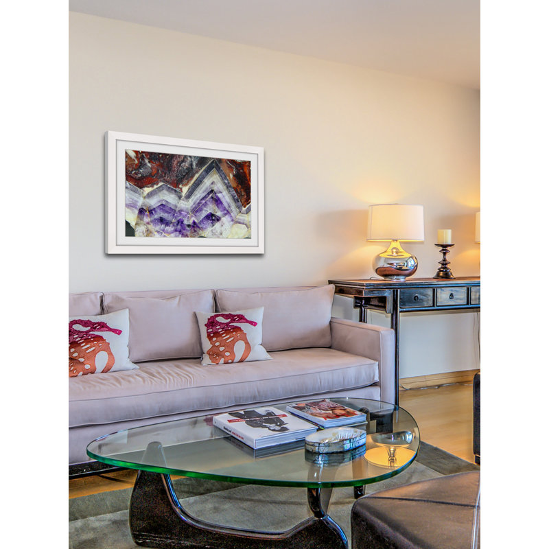 Jagged Points - Single Picture Frame Print, 61cm H x 91cm W x 3.81cm D