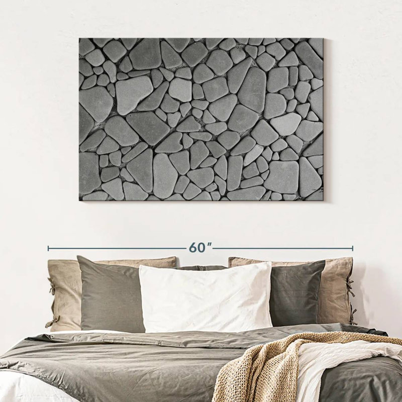 Motif de mosaïque Lilie Stone, H 32 po x l 48 po