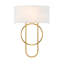 Applique murale 2 lumières Kinmundy en laiton-865820980
