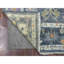 Tapis de couloir large en laine noué à la main 3 pi 3 po x 10 pi Angora Oushak