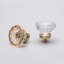1 1/2" Round Amber Glass Knob-661319527