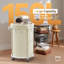 Metal Rolling Laundry Basket with Handles