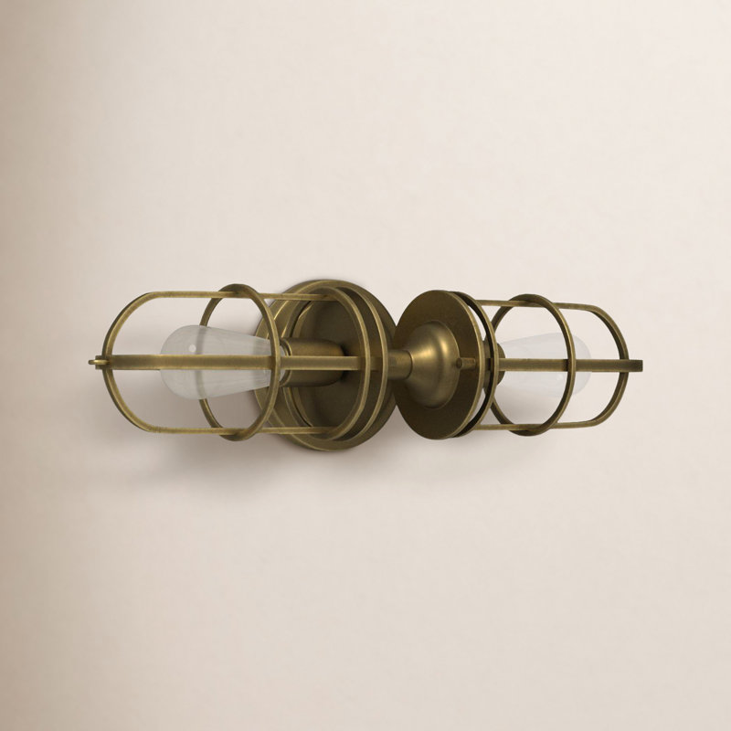 Anning Armed Sconce, Brass