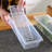 4Pcs Food Storage Container, Plastic Food Containers with Removable Drain Plate and Lid, Stackable Portable Freezer Storage Containers - Tray to Keep Fruits, Vegetables, Meat and More
