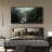 Mystical Misty Forest River Modern Art Extra Large Artwork Print Wall Art-100937122-111665447