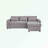 Upholstered 84'' Reclining Sofa-95209390