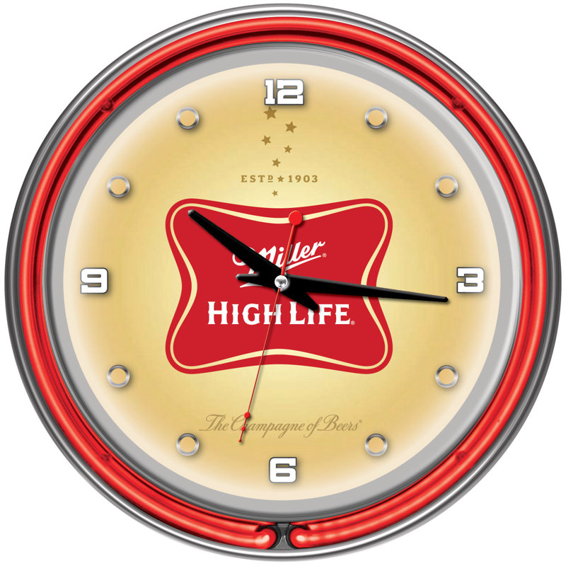 Miller High Life Wall Clock