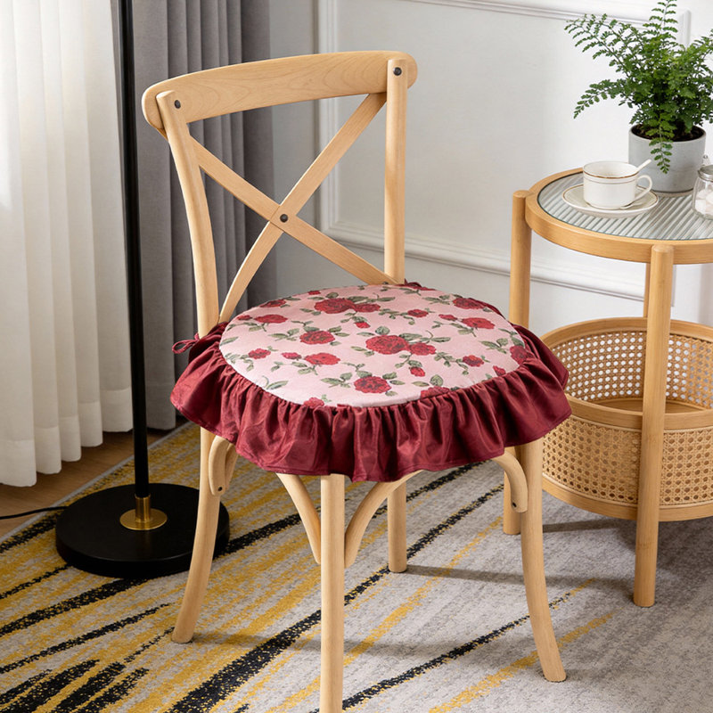 Floral Chair Cushion