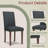 Upholstered Dining Chairs Set Of 2, Nail Head Trim Design, Solid Wood Legs And Padded Seat, Comfortable Fabric For Kitchen, Dining Room, Living Room-322295274-329003765