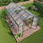 Gain height windproofaluminum greenhouse 8x14 FT Polycarbonate Greenhouse Raised Base and Anchor Aluminum Heavy Duty Walk-in Greenhouses for Outdoor Backyard in All Season-124615614