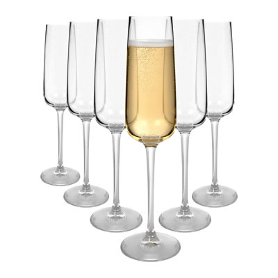 Argon Tableware Knightsbridge Crystal Champagne Flutes