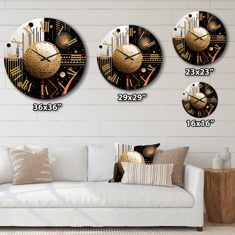 Horloge murale Boho Chic Bliss, Petit