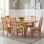 Dover Extendable Oak Rectangular Dining Table-33399092