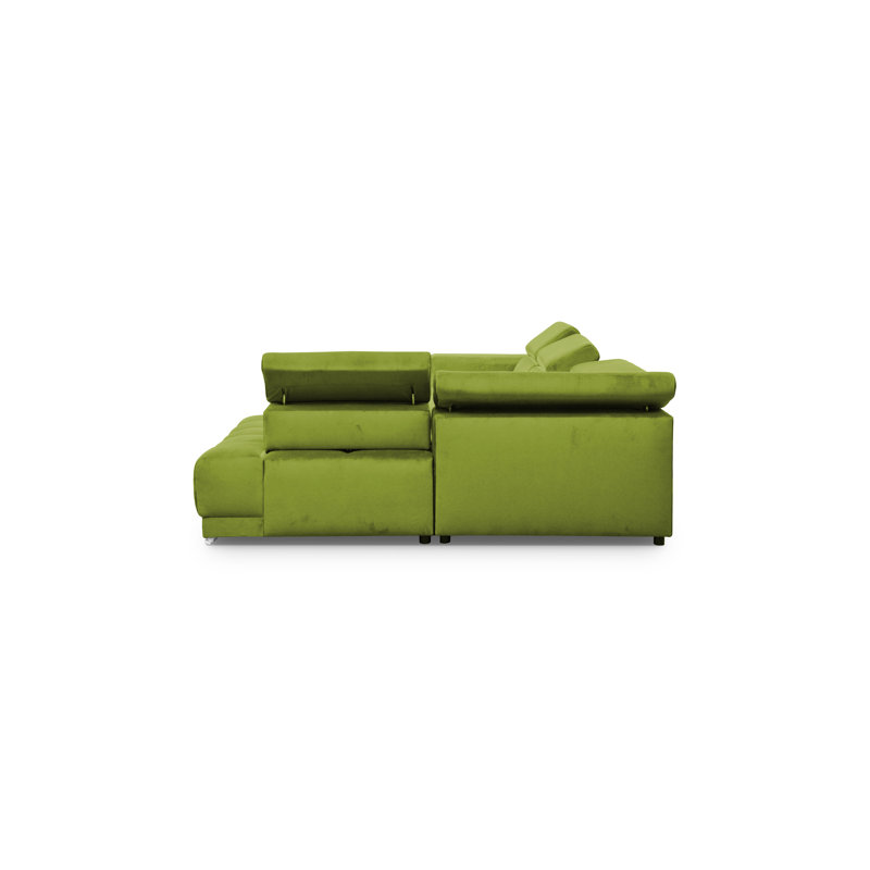 3 Seater Corner Sofa , Left Hand Facing, Bluvel 75