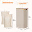 Bhargava Fabric Laundry Hamper with Handles
