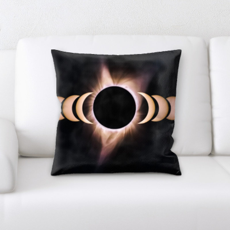 Eclipse Throw Pillow