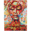 Femme encadrée sur toile