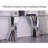 60'' Glass Top Console Table-297012911