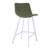 Voshon Leather 41” Counter Height Bar Stool With Stainless Steel Legs-1763157265