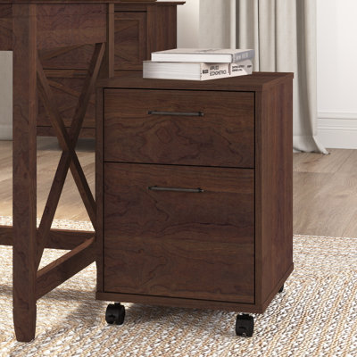 Huckins 16'' Wide 2 -Drawer Mobile File Cabinet