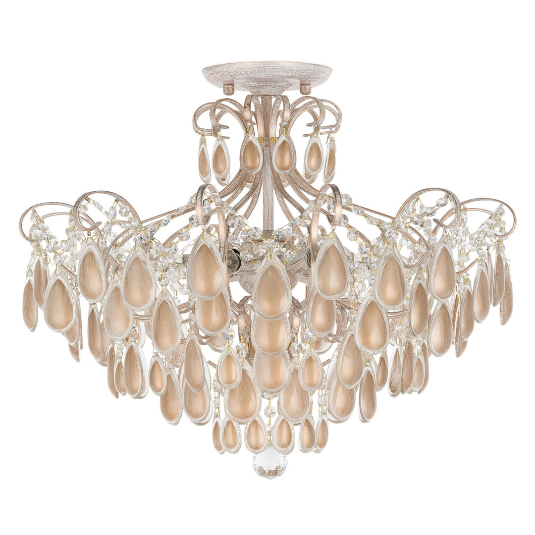 Mahoney 6-Light 59cm Semi Flush Mount