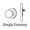 Pismo Single Dummy Circle Knob