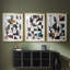 ABSTRACT Series LXI - Impression encadrée sur mesure de qualité supérieure - 3 pièces-1689144292-1689144295