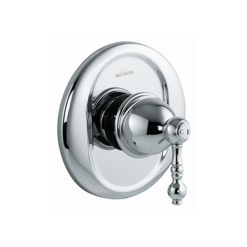 Garniture de valve à pression équilibrée Elizabeth, Nickel brossé