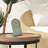 Grooves Quartz Analog Tabletop Clock, Light Sage-952058785