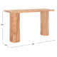 Dorinne 54'' Solid Wood Console Table