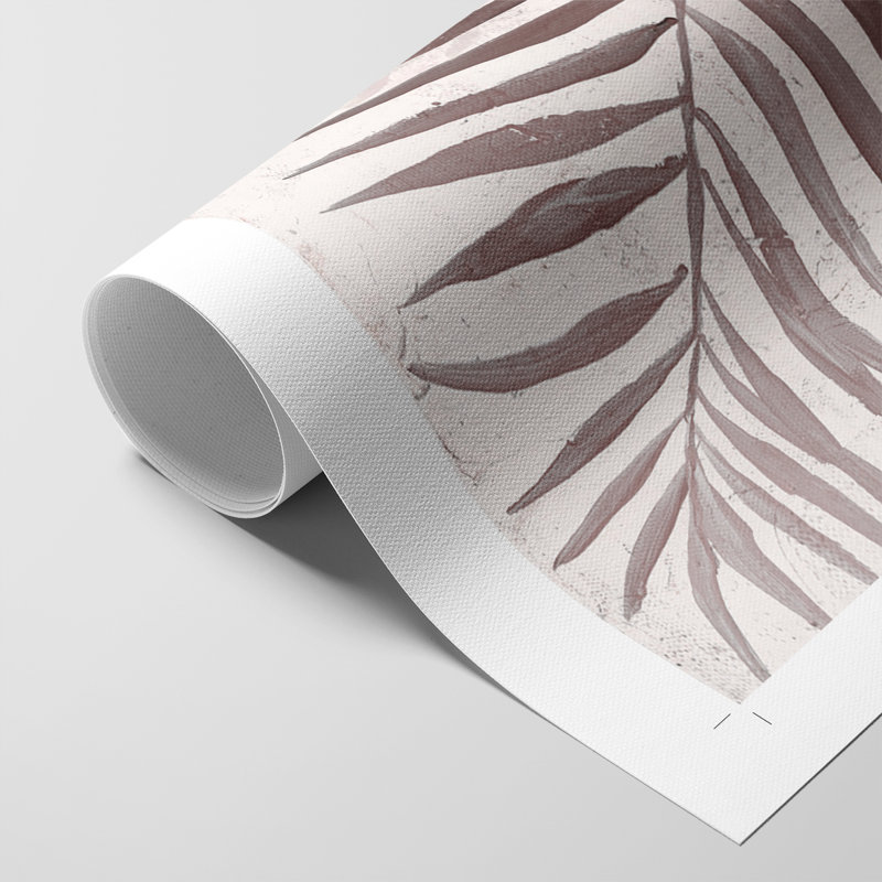 «Inverted Island Palms II», impression sur toile seulement - non encadrée, H 60 po x l 40 po
