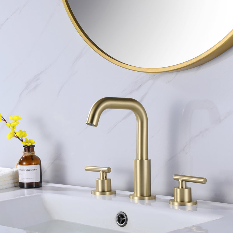 Widespread 2-handle Bathroom Faucet