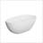 66.9 Inch Freestanding Solid Surface Soaking Bathtub For Bathroom