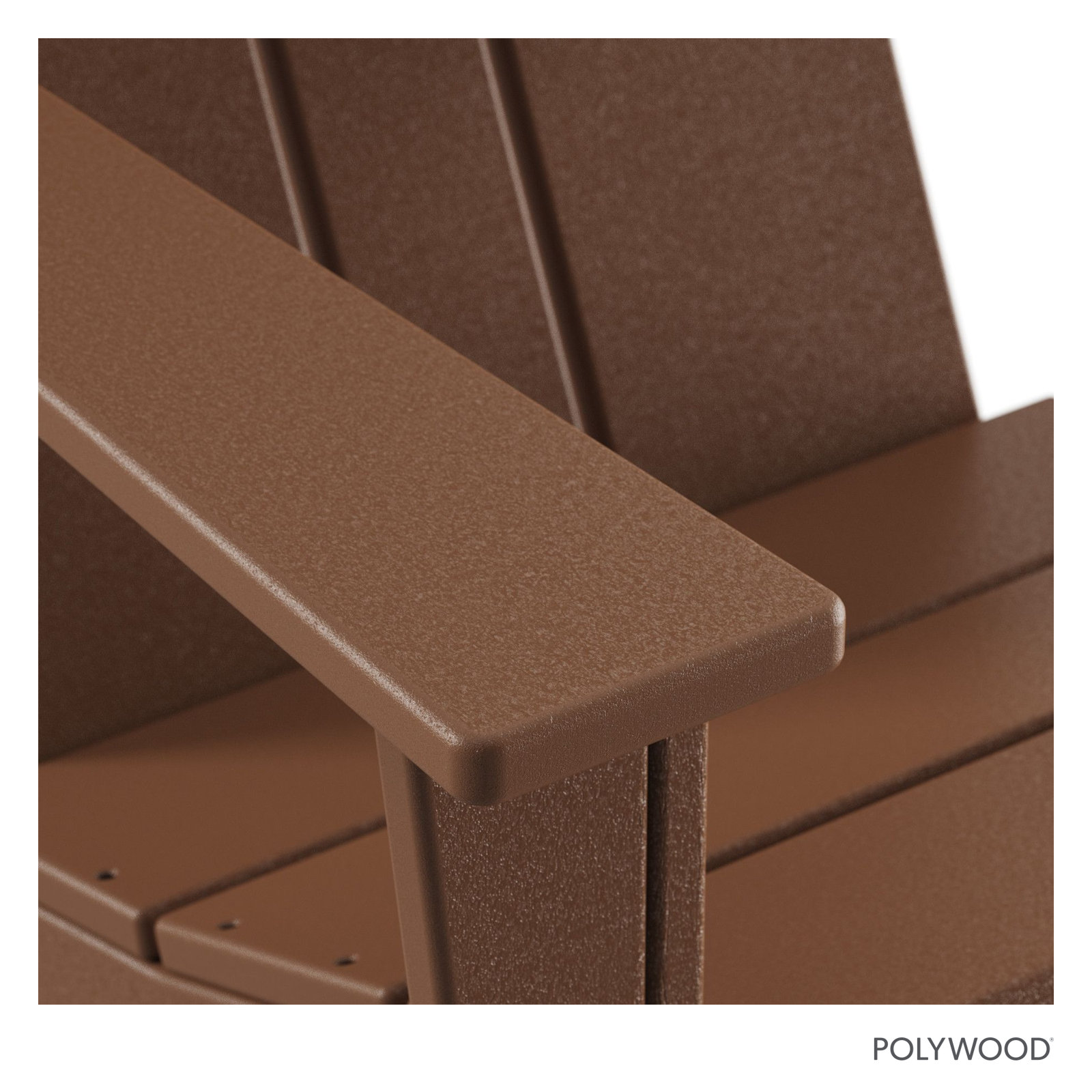 POLYWOOD® Adirondack Chair, Teak