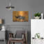 Red Barrel Studio® «Rhino with Summer Sky» par Casey Craig, art mural en métal, 24 po x 16 po