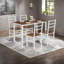 Five-Piece Set Table And Chair With Backrest, Industrial Style, Solid Structure-1635804306-1635804308-1635804330