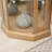 Antique Collection Corner Glass Display Lighted Curio Cabinet For Living Room-66039123