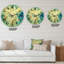 Lustre abstrait en forme de boules I - Horloge murale moderne-60279873
