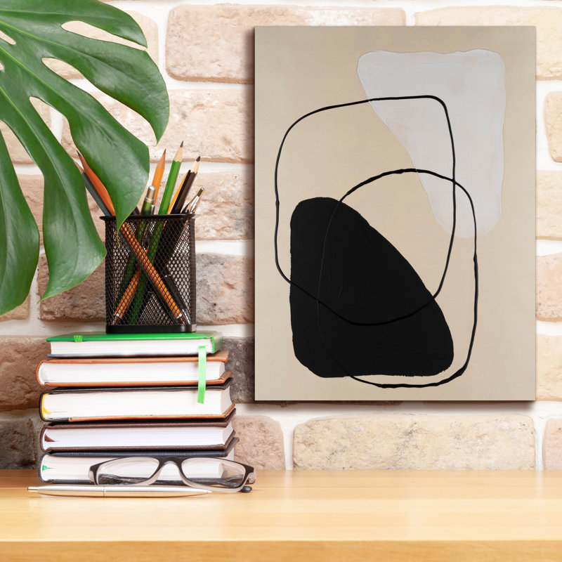 Ivy Bronx «Avant Mod II» par Vanna Lam, art mural sur toile, H 16 po x l 12 po x P 0,75 po