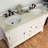 Halliday 60 " W Freestanding Standard Free Standing 2 Double Vanity Bathroom Vanity With Marble Top-23978257