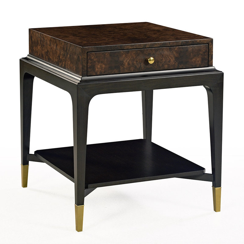 Solid Wood End Table